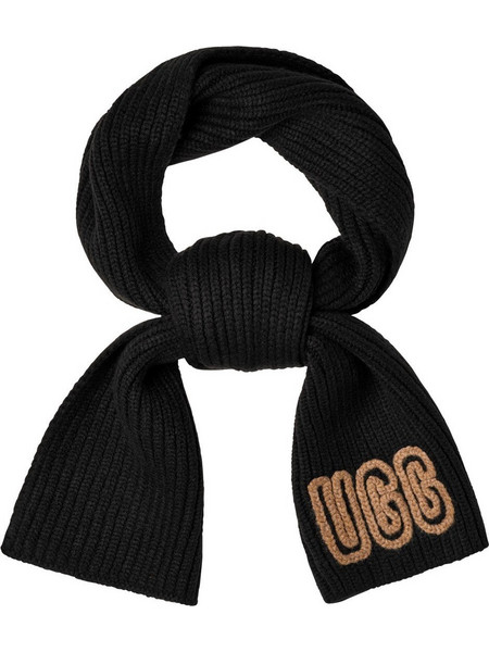 Φουλάρι - Εσάρπα - Κασκόλ Ugg Chunky Crafted Rib Scarf 102787-BLK Γυναικείο