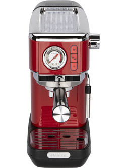 Ariete 1381/13 Red Αυτόματη Μηχανή Espresso 1300W 15bar