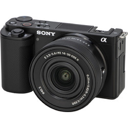 Sony ZV-E10 Mirrorless Φωτογραφική Μηχανή Crop Frame + Kit SEL 16-50mm f/3.5-5.6
