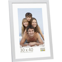 Deknudt S44CD1 Κορνίζα Ξύλινη με Ασημί Πλαίσιο 30x40, Πακέτο 6 τεμ
