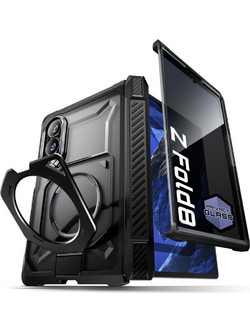 Supcase UB Grip Mag MagSafe Galaxy Z Fold 8 Privacy Case Black