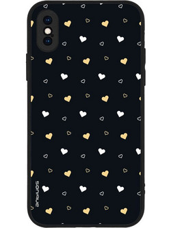 Sonique Heart Series 01 Θήκη για Apple iPhone X / iPhone XS Black