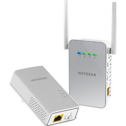 Netgear PLW1000 Powerline Διπλό Kit για Ασύρματη Σύνδεση με 2 Θύρες Ethernet