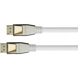 Καλώδιο Displayport Python 2.0 nylon White 2m