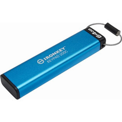 Kingston IronKey 200C 64GB USB Stick 3.2 Gen 1 με USB-C