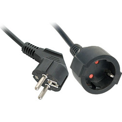 Καλώδιο Τροφοδοσίας Lindy Schuko 5m Black