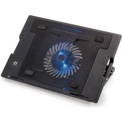 Conceptronic CNBCOOLSTAND1F Cooling Pad Laptop έως 17" με 1 Ανεμιστήρα & Φωτισμό