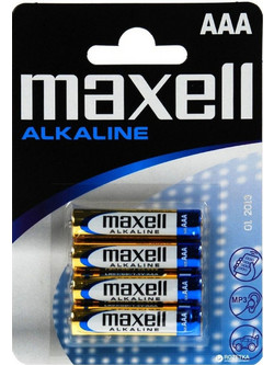 Maxell Alkaline AAA 4τμχ