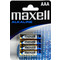 Maxell Alkaline AAA 4τμχ Maxell Alkaline AAA 4τμχ