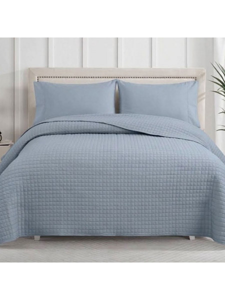 Κουβερλί King Size 240X250 Sunshine Voielo Check Grey (240x250)