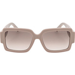 Marc Jacobs MARC693 NOY/HA Γυναικεία Γυαλιά Ηλίου Τετράγωνα Κοκάλινα Καφέ με Καφέ Degradee Φακό
