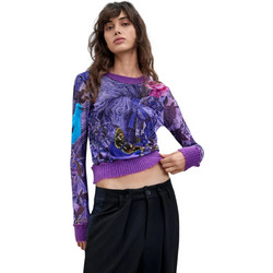 Desigual - Γυναικεία Μπλούζα Horse M. C. Lacroix 26WWTK60-3048 Λιλά