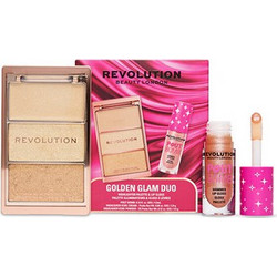 Makeup Revolution-Golden Glam Duo - Darkova sada