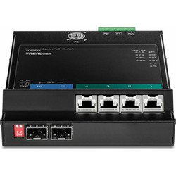 Trendnet TI-PG62F Managed L2 Switch με 4 Θύρες Ethernet 1000Mbps και 2 SFP θύρες