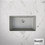 Duralit KZ075U Υποκαθήμενος Νεροχύτης Γρανίτη Ματ Platinum 76x50cm
