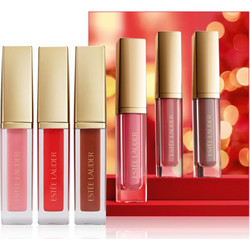 Estee Lauder Holiday Suite Kisses Glossy Pout Mini Lip Oil Trio σετ δώρου