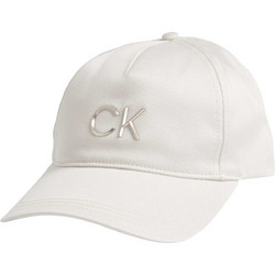Calvin Klein Καπέλο Jockey Υφασμάτινο Λευκό K60K610222-PC4