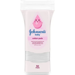 Johnson's Baby Cotton Pads Δίσκοι Βαμβακιού, 50τεμ