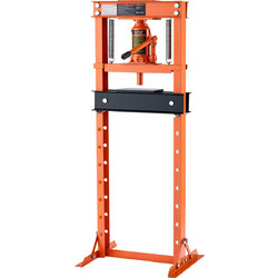 VEVOR Υδραυλική Πρέσα Δαπέδου 12 Τόνων H-Frame με Ρυθμιζόμενο Ύψος 8 Επιπέδων και Μετακινούμενη Πλάκα QJDSQCJYLJJQX1K1B001V0