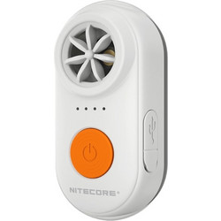 Nitecore NWE10 - Λευκή Ηλεκτρονική Σφυρίχτρα Διάσωσης 126 dB (USB-C, 80 ώρες)