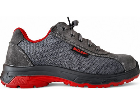 Bicap Summer Low Αθλητικά Παπούτσια Εργασίας Μαύρα Γκρι