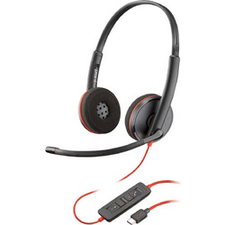 HP Blackwire C3220 Stereo USB-C On-Ear Ακουστικά με μικρόφωνο