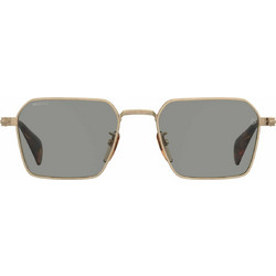 David Beckham DB1245/S 0NR/8J Ανδρικά Γυαλιά Ηλίου Τετράγωνα Μεταλλικά Χρυσά με Γκρι Φακό