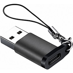 Adapter Mad Mask USB-C Θηλυκό σε USB-A Αρσενικό USB 2.0 10 Gbps Γκρι
