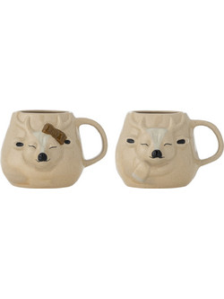 Bloomingville - Rudolph Cup - Nature - Stoneware