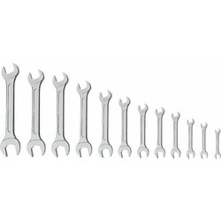 BORMANN Pro BHT7468 Γερμανικό Κλειδί Σετ 12τμχ (06x07 ΕΩΣ 30x32) CRV, DIN 3110 *