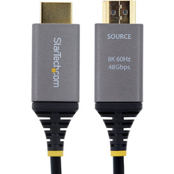 StarTech Καλώδιο HDMI 2.1 Slim 2M - Μαύρο