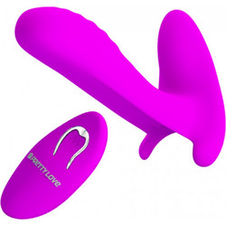 Pretty Love Remote Control Massager Δονητής Μασάζ για Ζευγάρια με Τηλεχειριστήριο Μωβ
