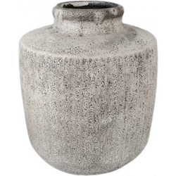 Βάζο Concrete Ανθρακί Γκρι Φ19x22,5cm