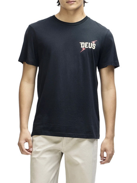 DEUS GLOBAL SPARK TEE D263MTS384-BLK Μαύρο