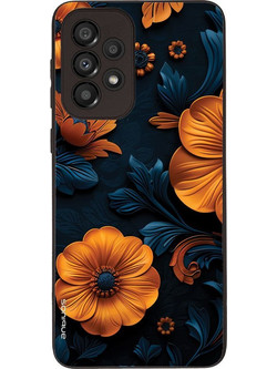 Sonique 3D Flower Series Θήκη Orange (Samsung Galaxy A33 5G)
