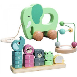 DOLY TOYS ΞΥΛΙΝΟ ΕΚΠΑΙΔΕΥΤΙΚΟ ΠΑΙΧΝΙΔΙ 3 ΣΕ 1 062