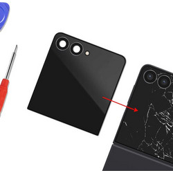 Γνήσια Οθόνη Samsung Galaxy Z Flip 7 5G F766 Original External LCD Touch & Frame Black GH82-37579A Service Pack