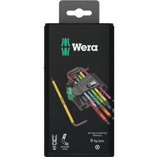 Wera Σετ 9 Κλειδιά Torx σε Σχήμα L 967/9 TX BO Multicolour 1 SB 05073599001