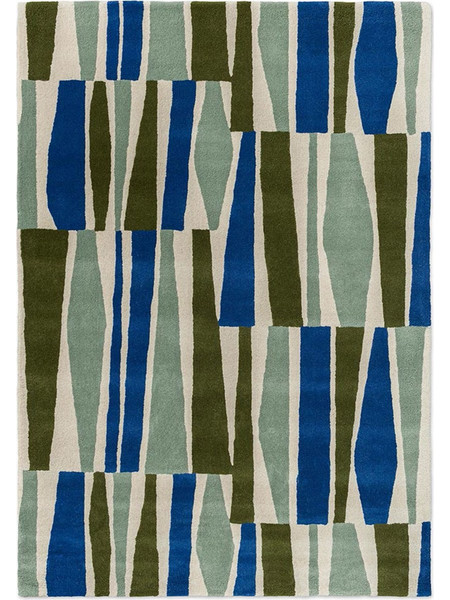 Χαλί Saku Olive 123417 Olive-Blue Scion 120X180cm