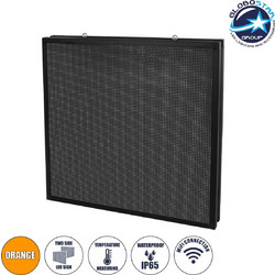 GLOBOSTAR DISPLAY Κυλιόμενη Ψηφιακή Επιγραφή P10 Διπλής Όψης LED AC 220-240V Αδιάβροχο IP65 Πορτοκαλί - WiFi Control μέσω FK APP, 900W, Μ102 x Π11 x Υ102cm