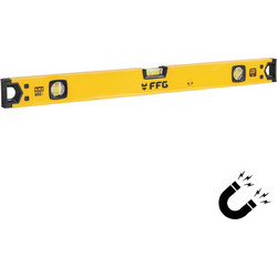 F.F. Group Αλφάδι Μαγνητικό SLM2 Με 3 Μάτια 60cm 11206