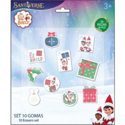 Elf On the Shelf pack 10 erasers 12 Τεμ