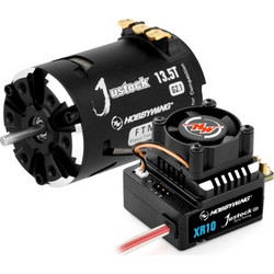 XeRun Justock COMBO - XR10 G3S ESC + 13.5T Brushless G2.1 Motor - Hobbywing