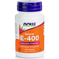 Now Foods E-400 Tocopherols 50 Μαλακές Κάψουλες