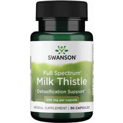 Swanson Full Spectrum Milk Thistle 500mg 30 Κάψουλες