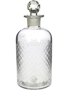 Καράφα ταγιέ, σχ. diamond, 10x25cm