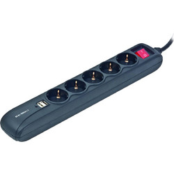 NG ΠΟΛΥΜΠΡΙΖΟ 5 ΘΕΣΕΩΝ ΜΕ USB ΘΥΡΑ SPG5U2