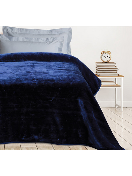 Κουβέρτα Βελουτέ Μονή (160x220) Das Home Velour 0292