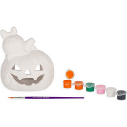 Halloween Κηροπήγειο DIY Halloween Candle-Holder Decoration Kit - Paint Your Halloween - Legami