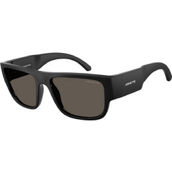Arnette AN4377 2900/1 Ανδρικά Γυαλιά Ηλίου Τετράγωνα Κοκάλινα Μαύρα με Καφέ Φακό